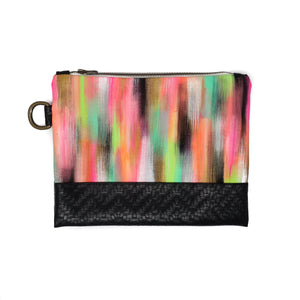 Waterfall Hand Painted Clutch