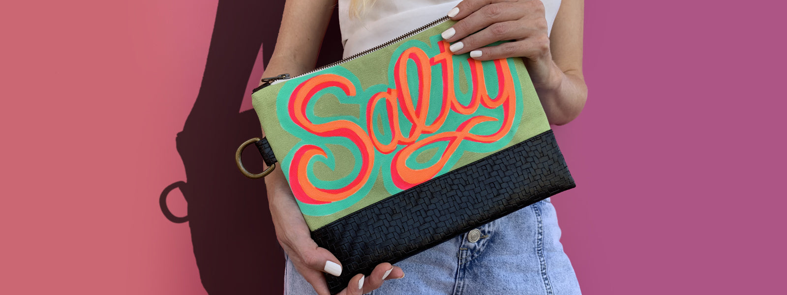 Salty Painting Purse