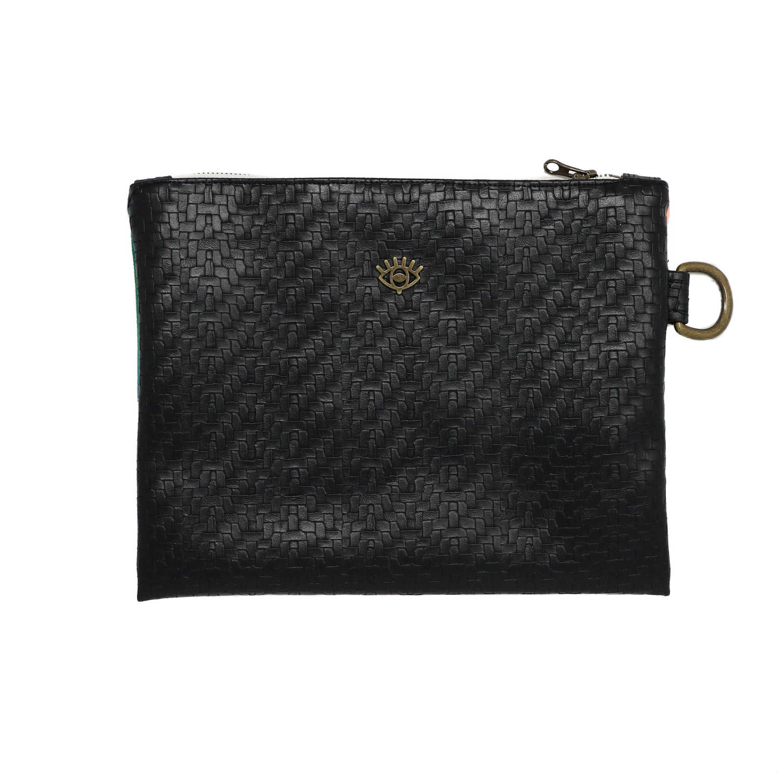 Lagoon Hand Painted Clutch